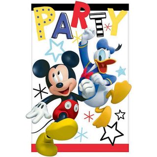 Disney Mickey Mouse Invites - 8 Pack