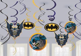 Batman Hanging Swirls